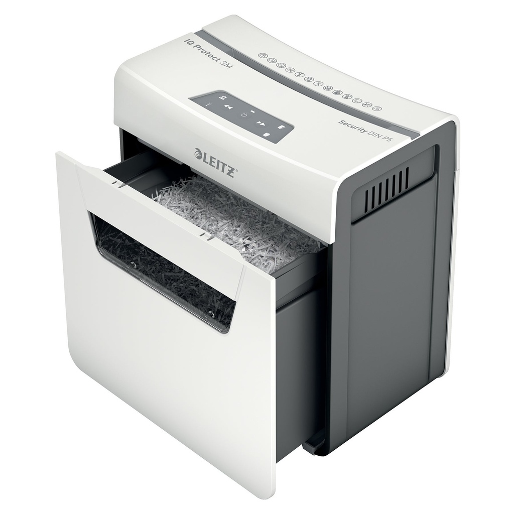 Dokumentförstörare Leitz IQ Protect Premium 3M P5