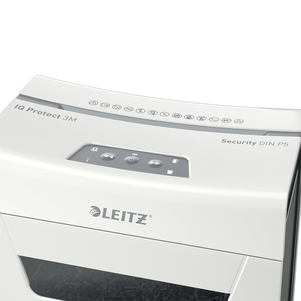 Dokumentförstörare Leitz IQ Protect Premium 3M P5