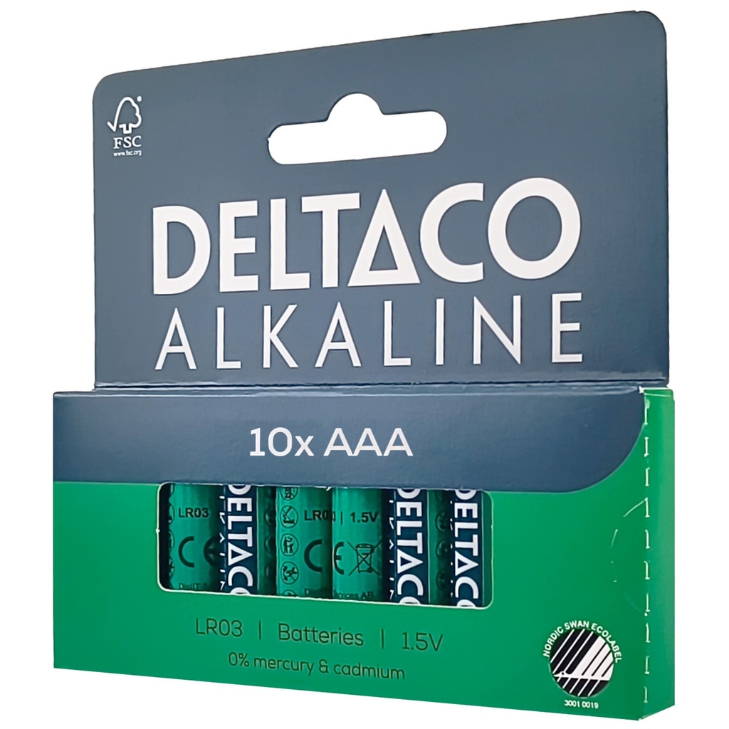 Batteri Ultimate Alkaline AAA LR03 10-pack