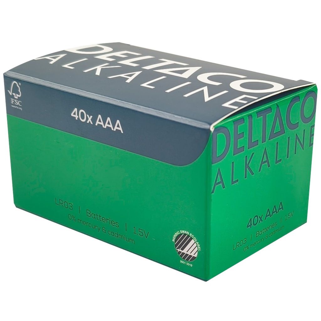 Batteri Ultimate Alkaline AAA LR03 40-pack