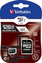 Verbatim SDHC/MicroSDHC 128GB Svart
