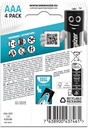 Energizer Batteri Max Plus Alkaliskt AAA LR03 4-pack