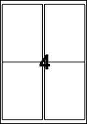 Etikett L4774 99,1x139mm 80/fp