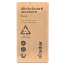 Whiteboard-penna rund spets 4 st/set