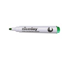 Whiteboard-penna rund spets grön