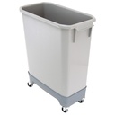 Plastvagn till sopkärl 60 liter