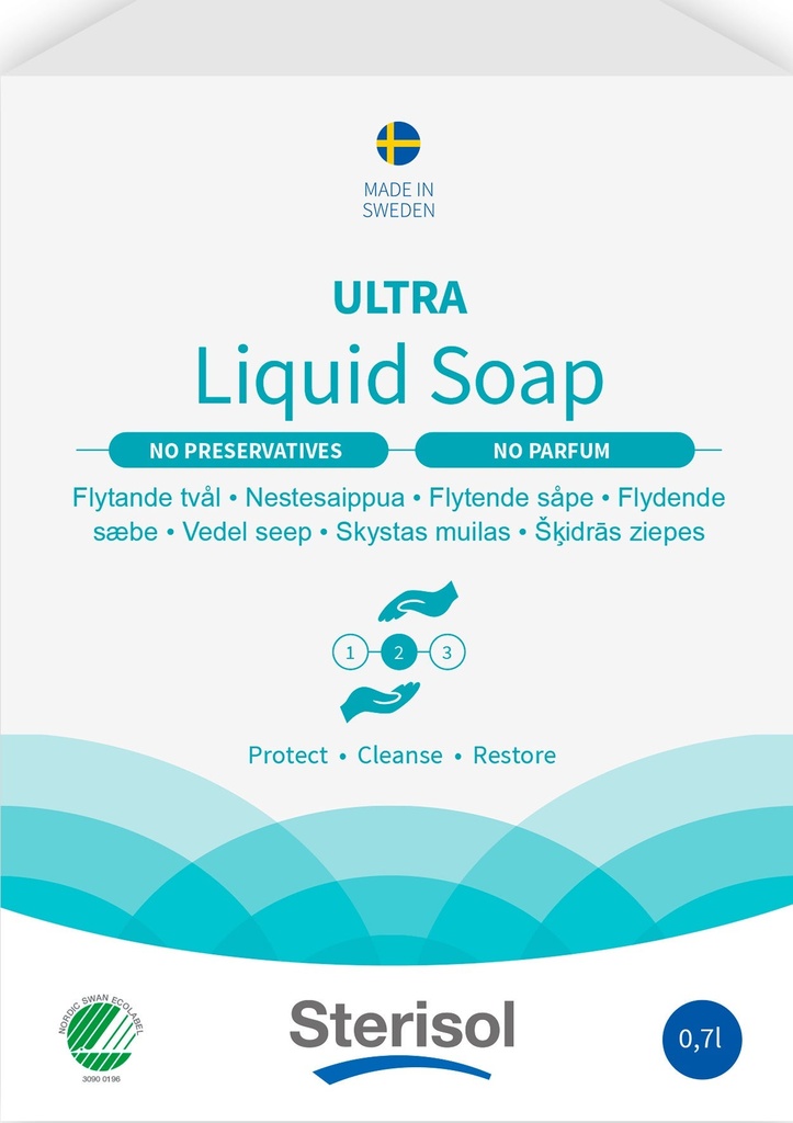 Tvål/Schampo ULTRA Oparfymerad 700 ml