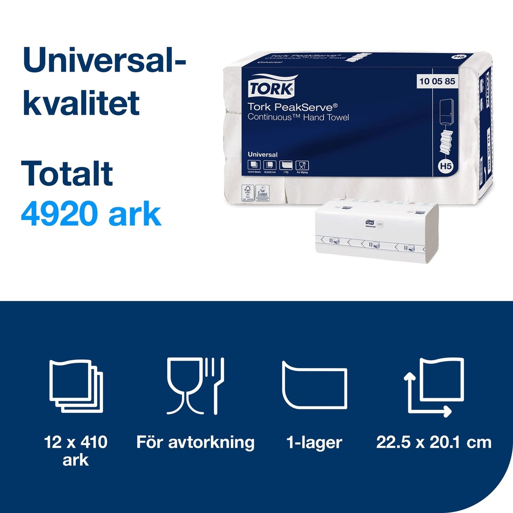Tork PeakServe Handduk H5