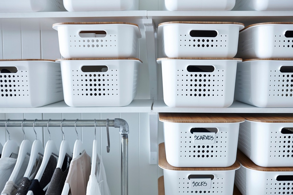 Förvaringslåda SmartStore Basket 10 vit