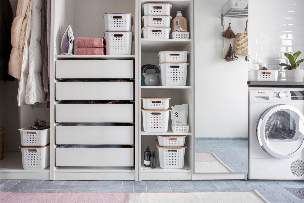 Förvaringslåda SmartStore Basket 10 vit