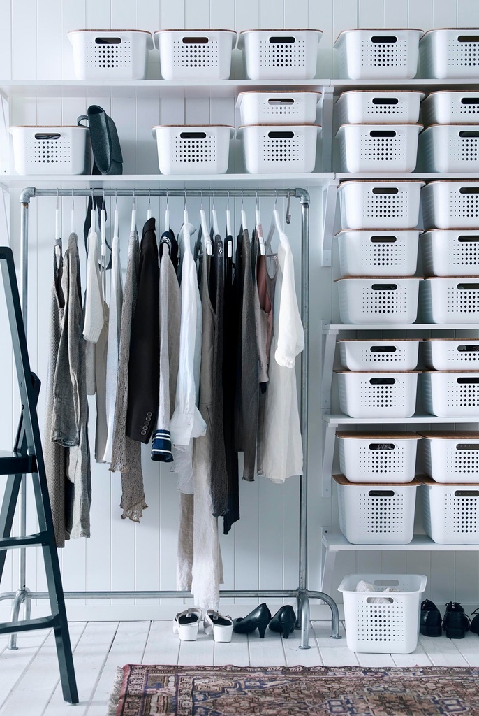 Förvaringslåda SmartStore Basket 15 vit
