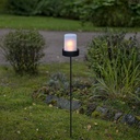Lykta frostad LED 14,5 cm