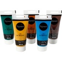 Akrylfärg Pigment naturmix 5x75ml