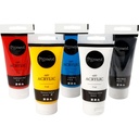 Akrylfärg Pigment mix 5x75ml