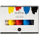 Akrylfärg Pigment mix 5x75ml