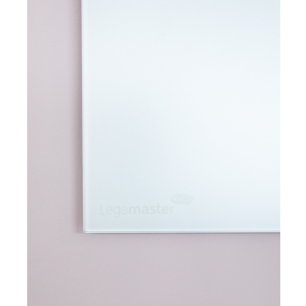 Glastavla matt 100x150 cm warm grey