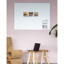 Glastavla matt 100x200 cm warm grey