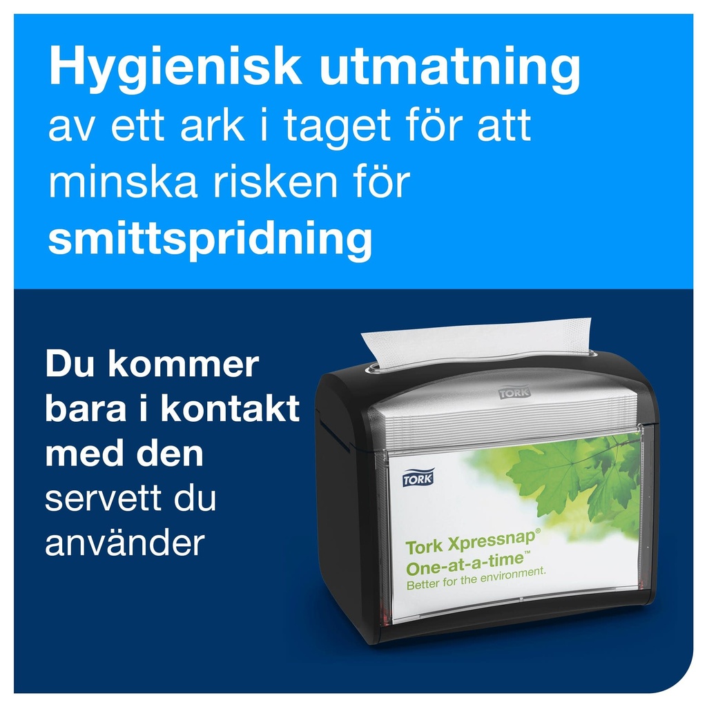 Servett Tork Premium N4 Vit 8000 st