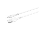 Laddkabel MicroUSB till USB-A 2 m vit