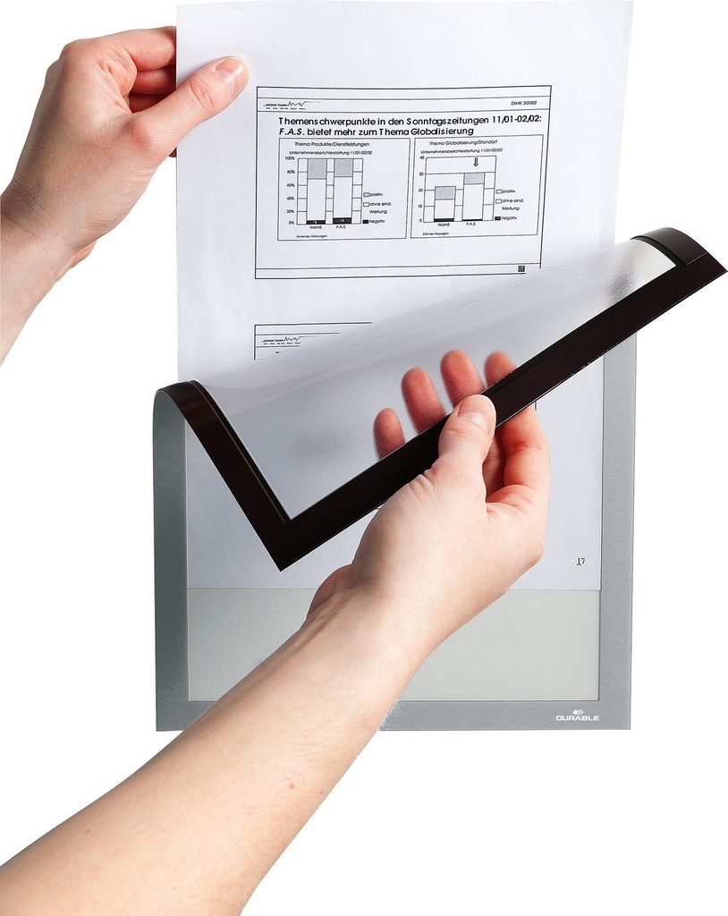 Inforam Duraframe Magnetic A4 silver