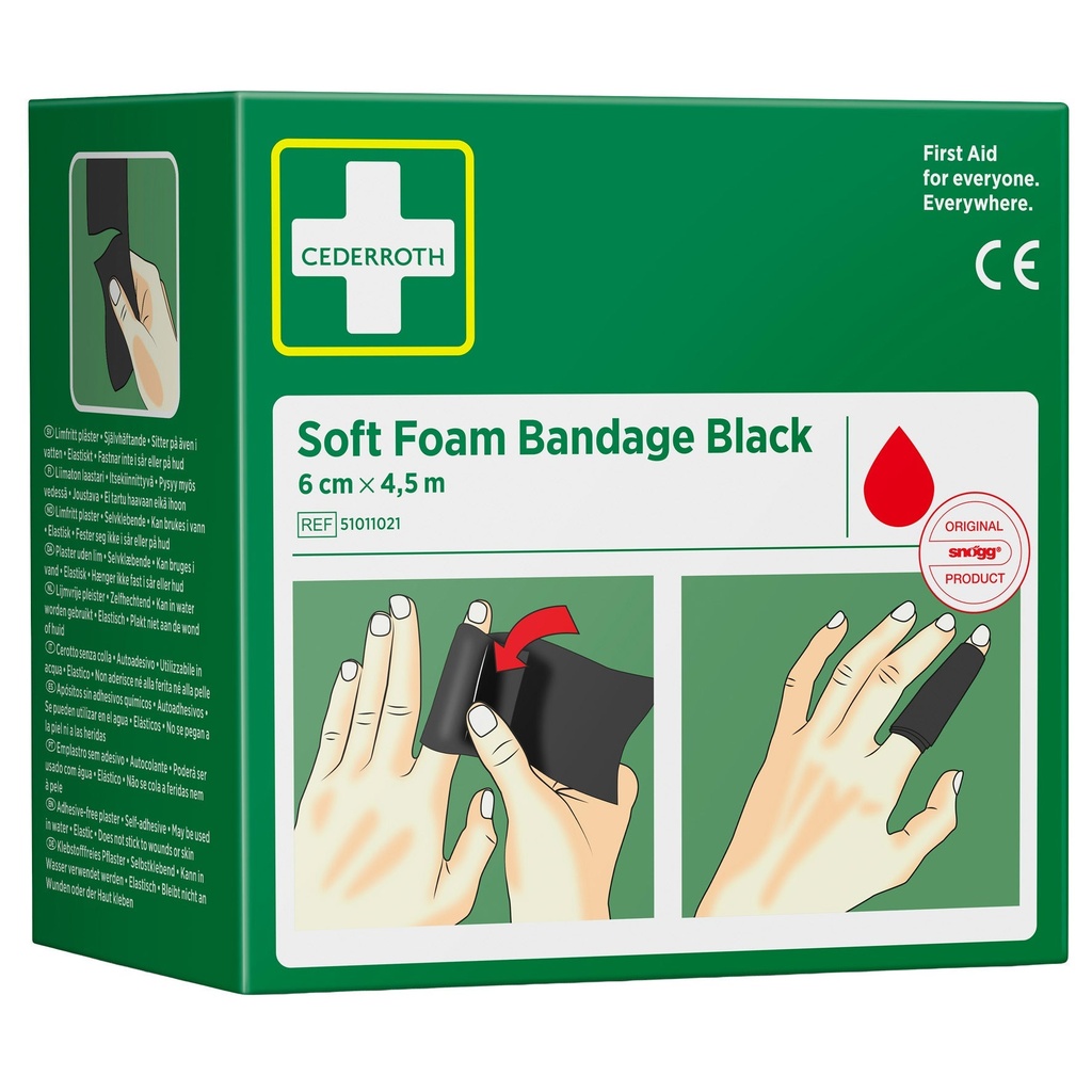 Soft Foam Black 60 mm x 4,5 m