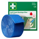 Bandage Soft Foam Bandage Blue 4,5 m x 60 mm