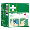 Bandage Soft Foam Bandage Blue 2 m x 60 mm