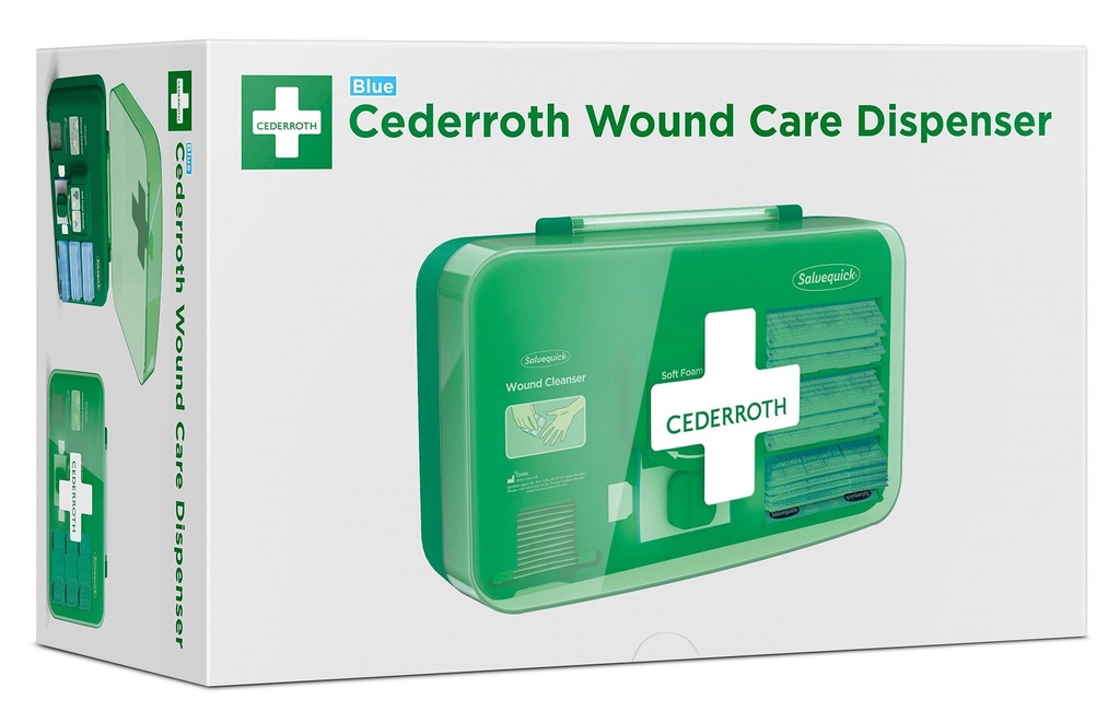 Sårvård Wound Care Dispenser Blue Cederroth
