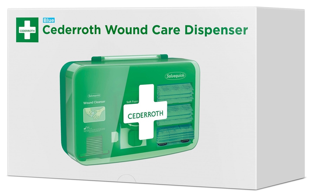 Sårvård Wound Care Dispenser Blue Cederroth
