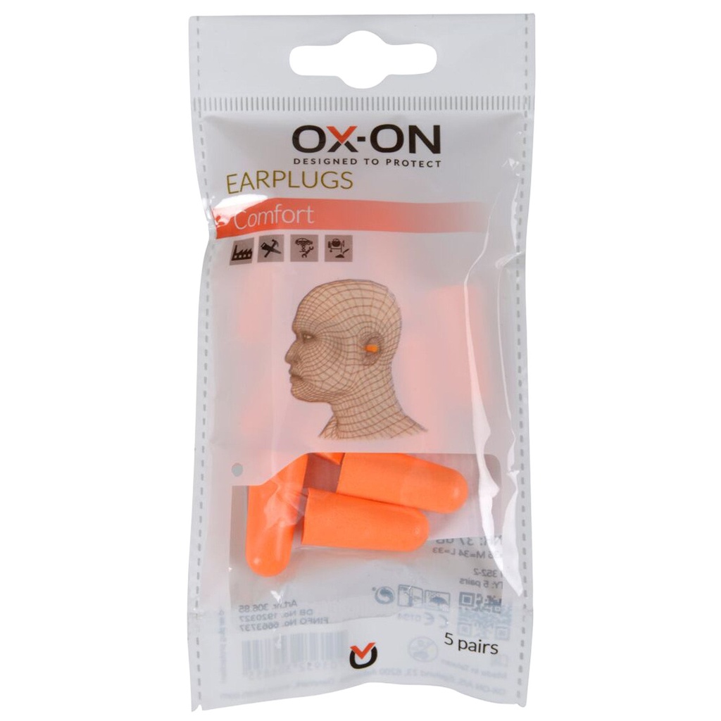 Öronproppar Ox-On Comfort 5 par