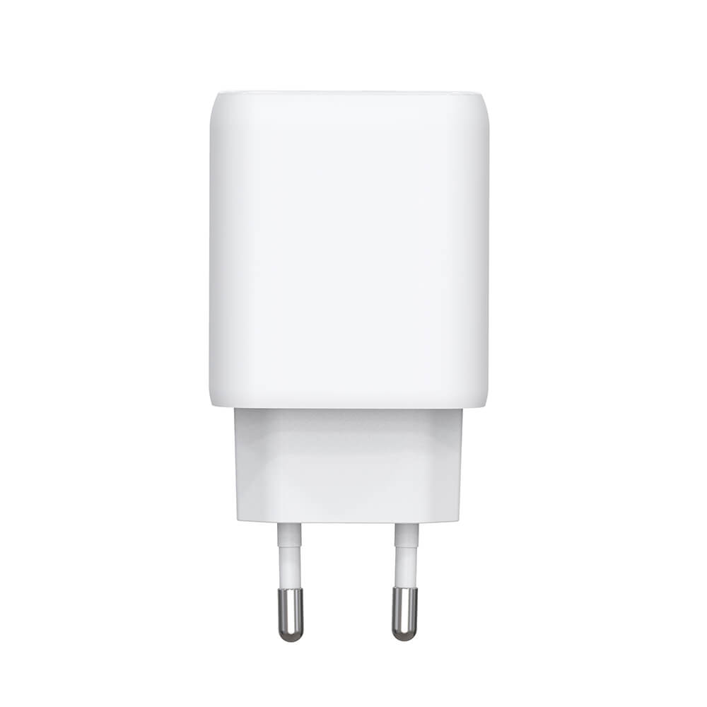 Laddare 1xUSB-C + 1xUSB-A PD/PPS 30W + 18W QC vit