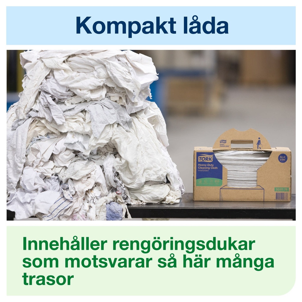 Rengöringsduk Tork W7 Flexibel 210/fp