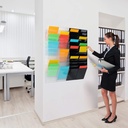 Flexifack 12-fack stående svart