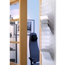 Flexifack 12-fack liggande transparent
