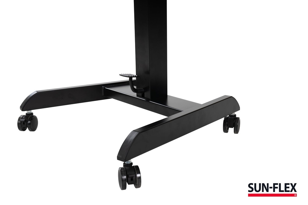 Bord manuellt Easydesk Pro 60x52 cm svart Sun-Flex