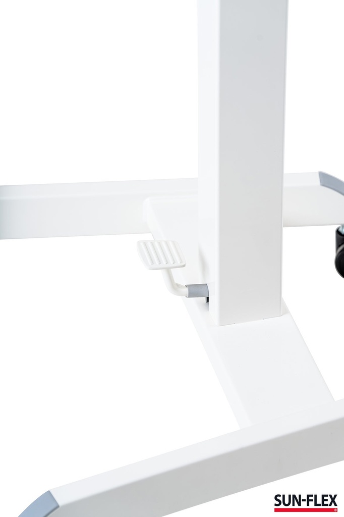 Bord manuellt Easydesk Pro 60x52 cm vit Sun-Flex