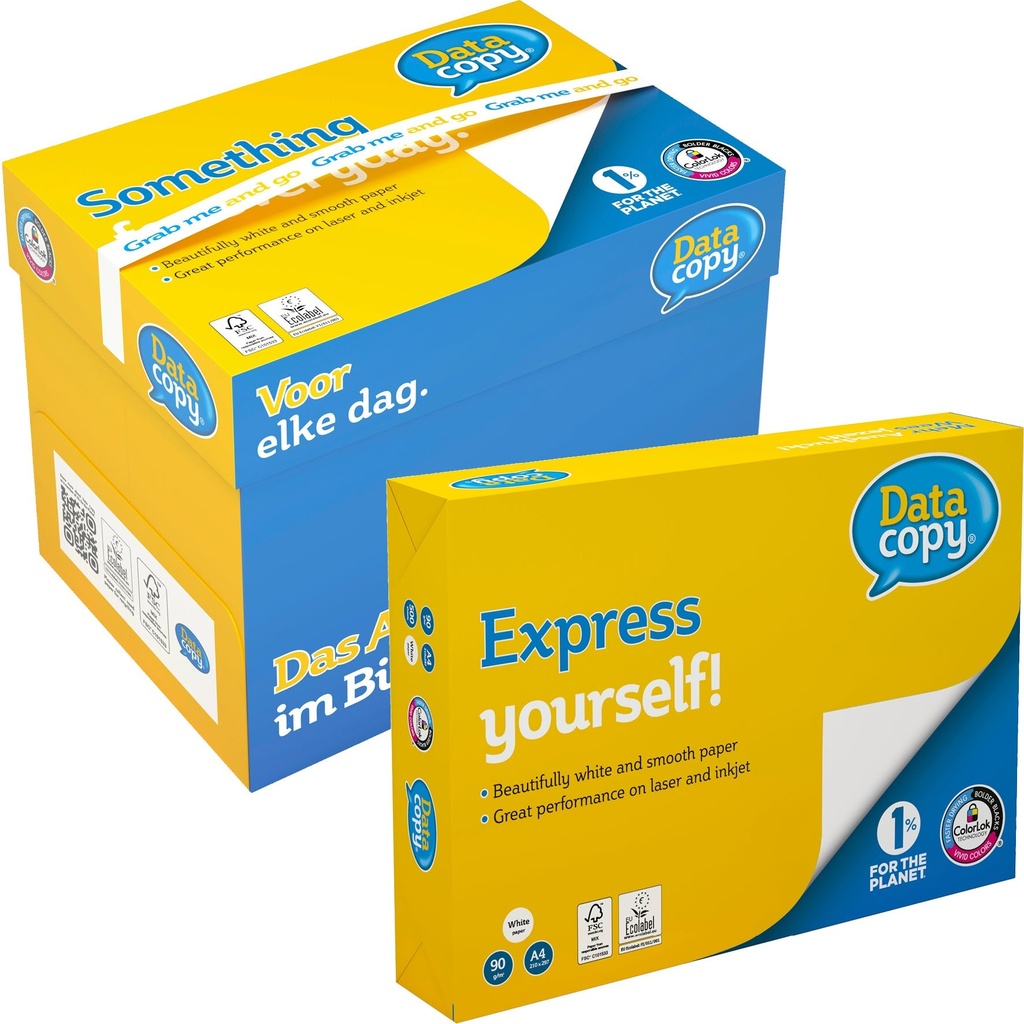 Kopieringspapper DataCopy A4 90 gram 500 st/pkt
