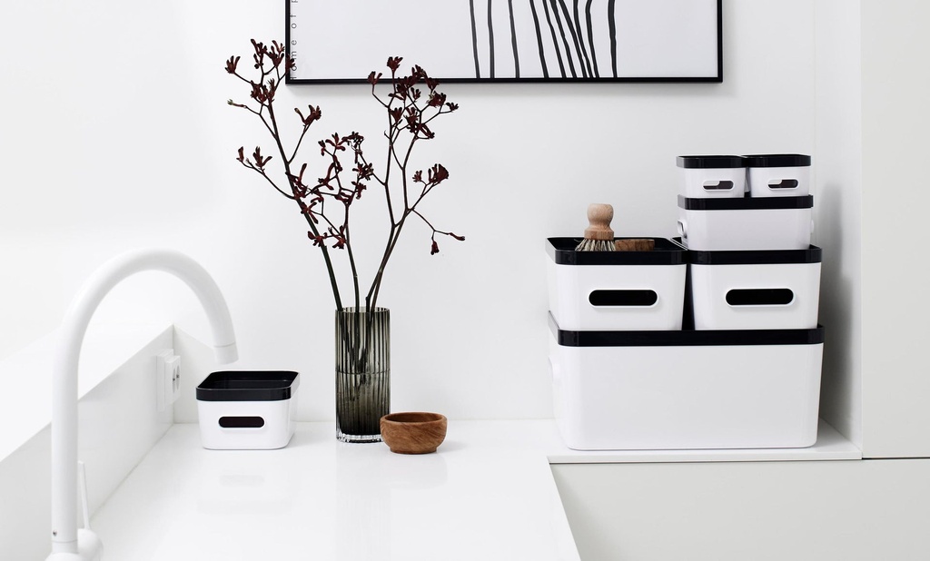 Lock till Förvaringbox SmartStore Compact L Grå