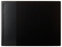 Skrivunderlägg PP 53x40cm svart