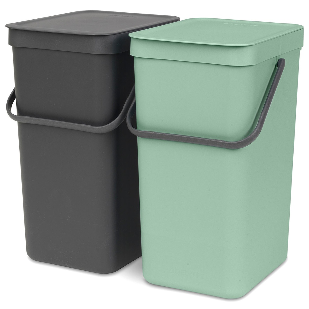 Sort&Go Väggmonteringsbar 2x12 l