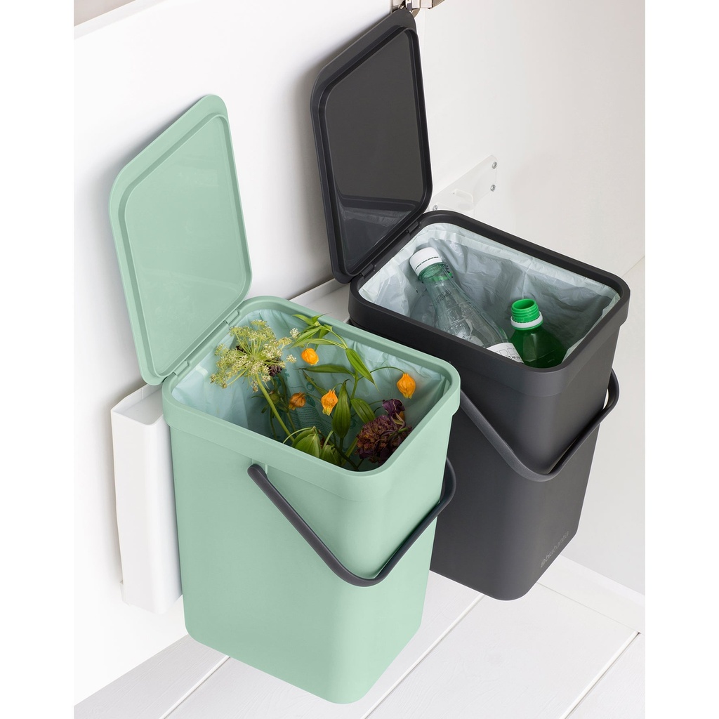 Sort&Go Väggmonteringsbar 2x12 l