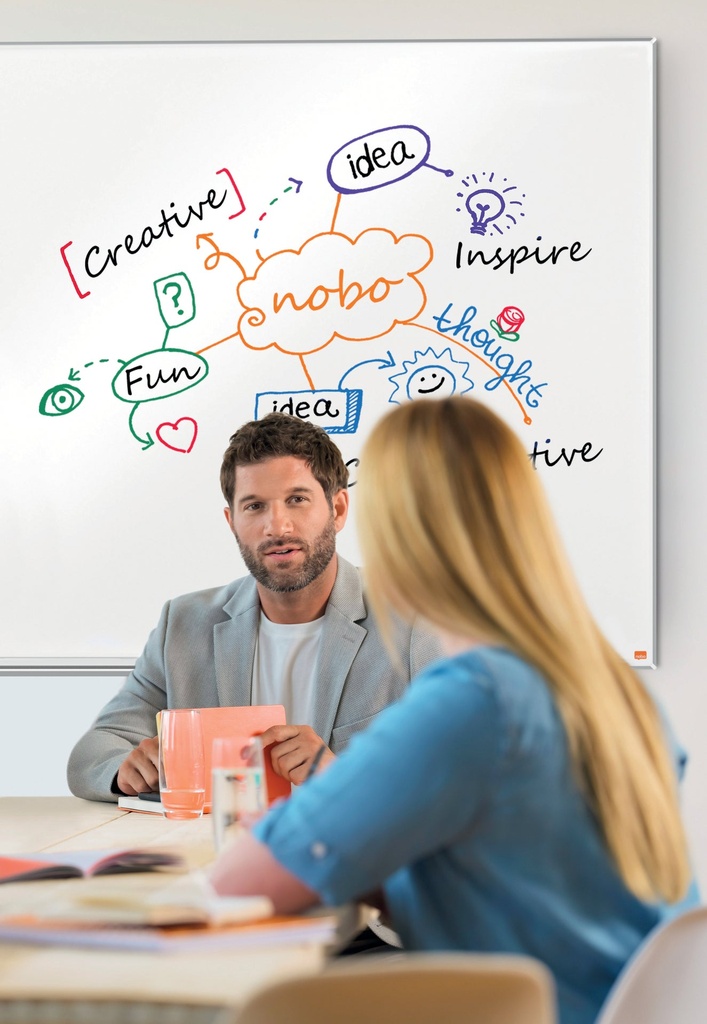 Whiteboard Impression Pro Emalj 2400 x 1200 mm