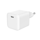 Laddare 220V 1xUSB-C PD/PPS 45W GaN vit