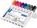 Whiteboard-penna Staedtler rund 8 st/fp