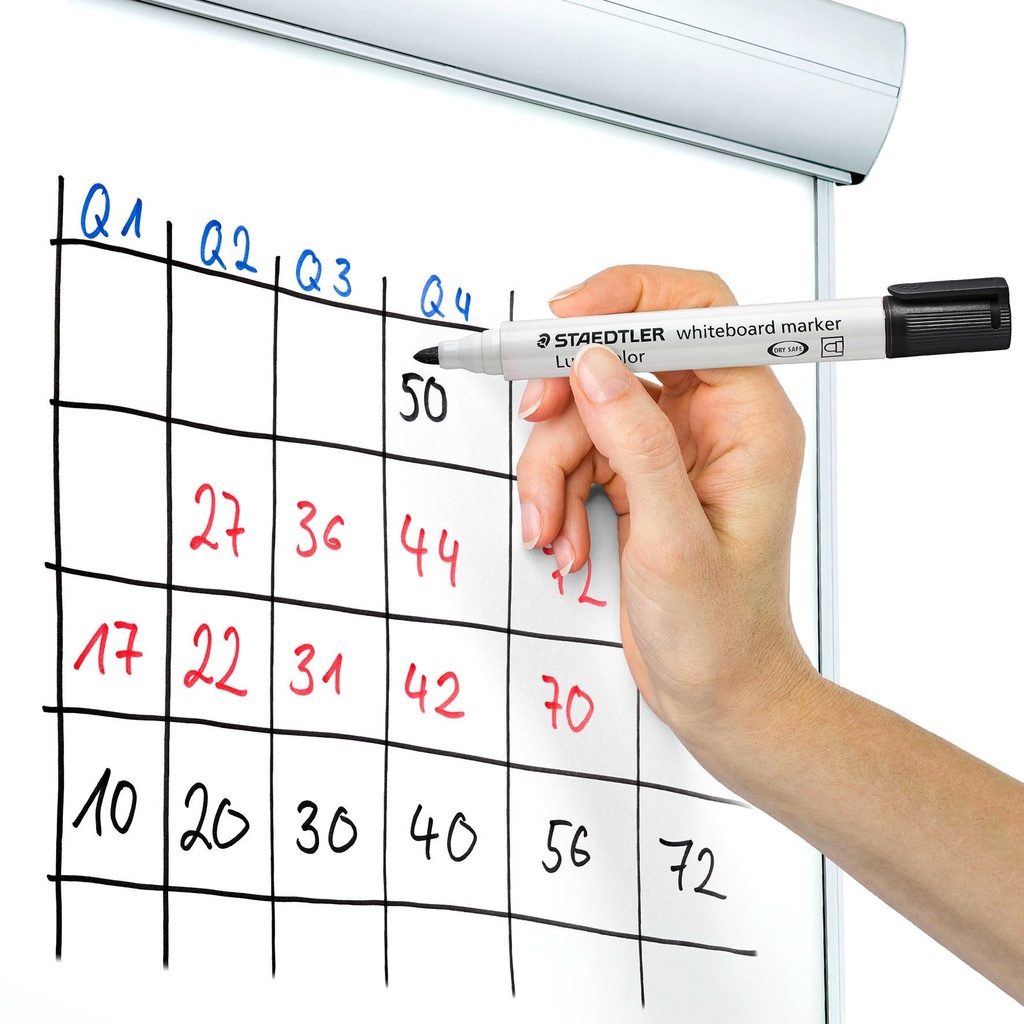 Whiteboard-penna Staedtler rund 8 st/fp