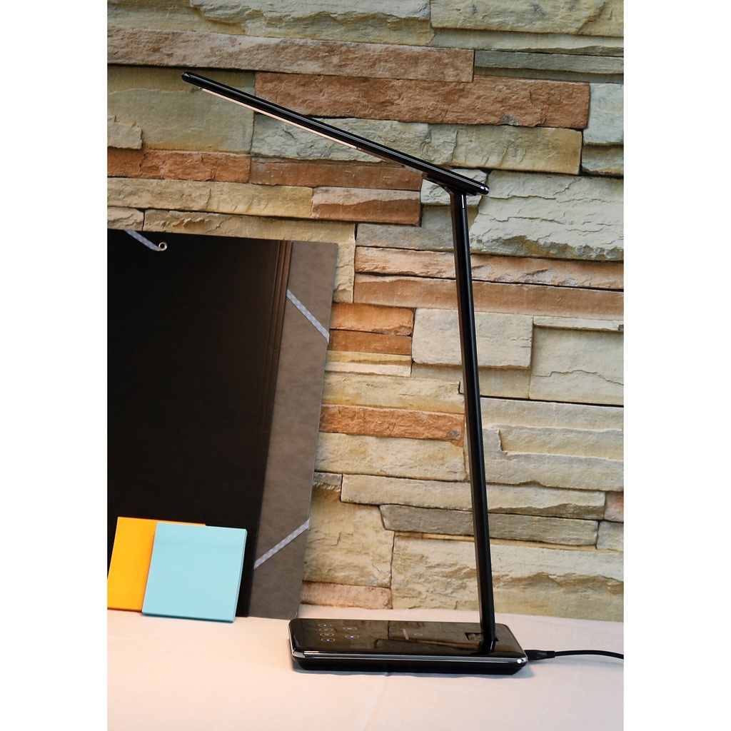Skrivbordslampa Linka LED svart