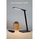 Skrivbordslampa Linka LED svart