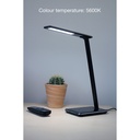 Skrivbordslampa Linka LED svart