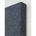 Ljudabsorbent Solid 600 Mörkgrå