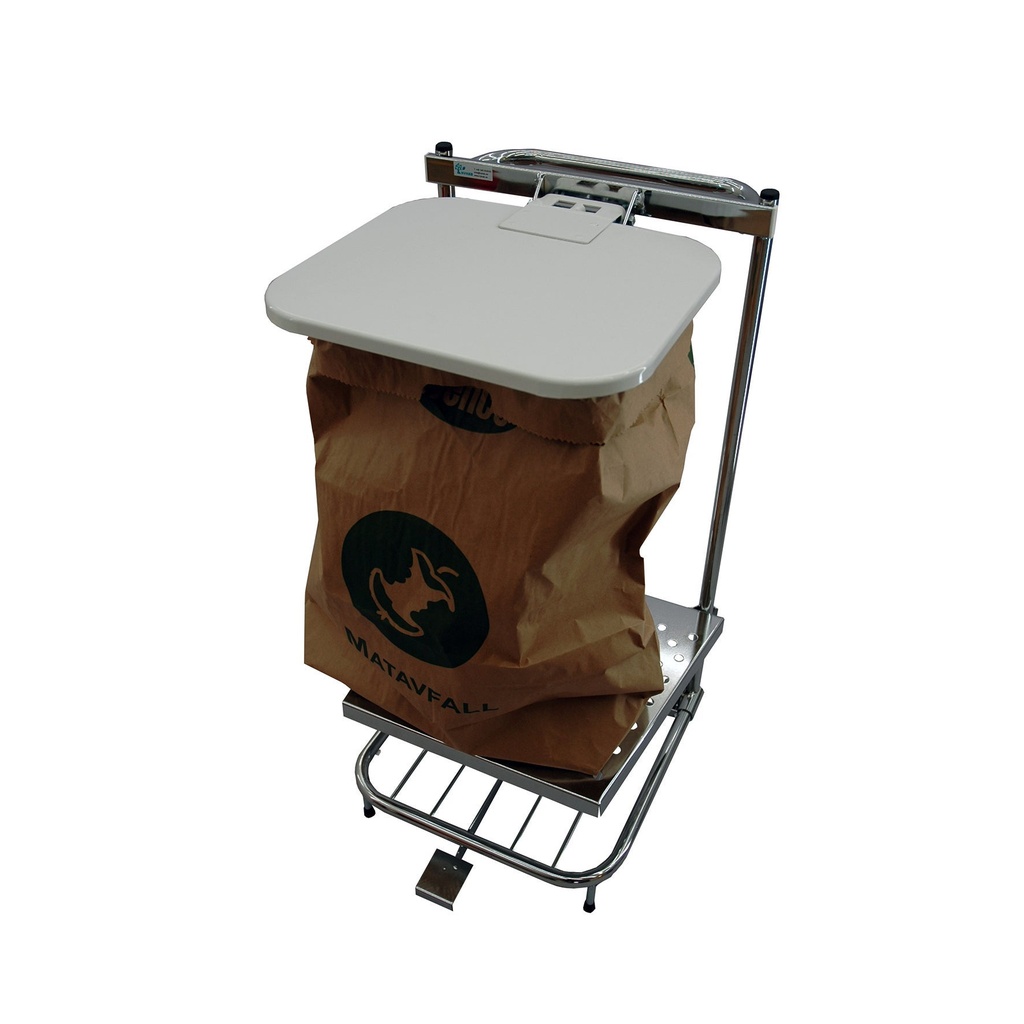 Säckställ Erik 45/60 liter med lock